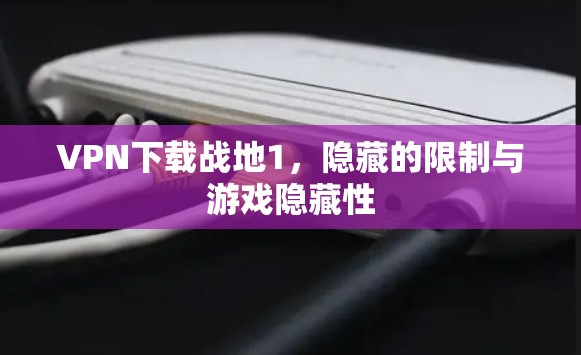 VPN下载战地1,隐藏的限制与游戏隐藏性