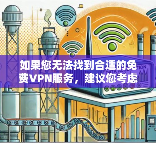 如果您无法找到合适的免费VPN服务，建议您考虑以下几点