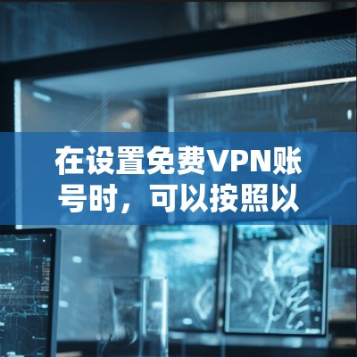 在设置免费VPN账号时,可以按照以下步骤进行操作