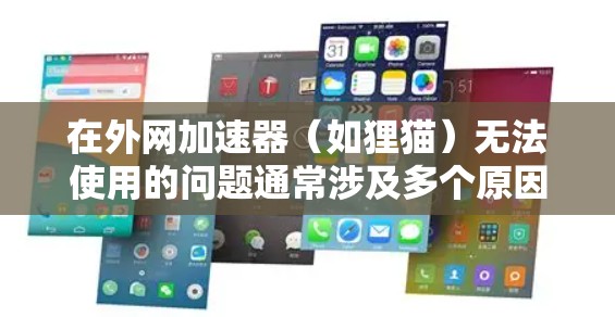在外网加速器（如狸猫）无法使用的问题通常涉及多个原因，以下是逐步的解决方案