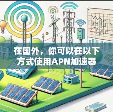在国外，你可以在以下方式使用APN加速器