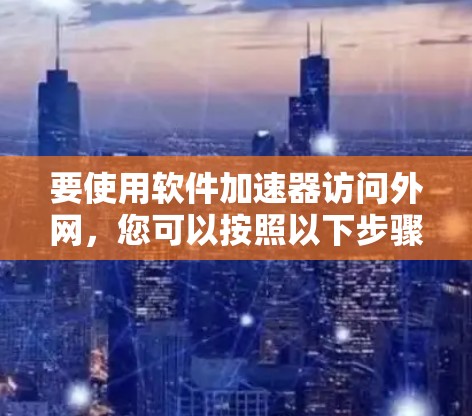 要使用软件加速器访问外网，您可以按照以下步骤进行操作