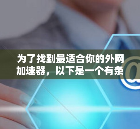 为了找到最适合你的外网加速器，以下是一个有条理的总结和推荐