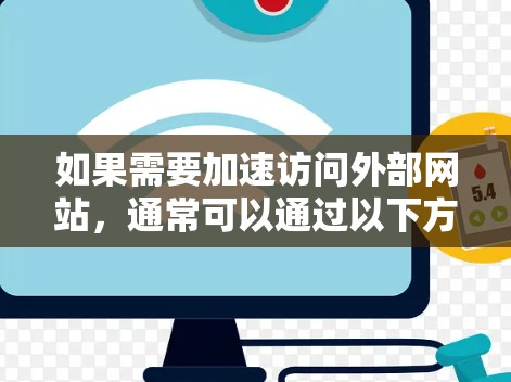 如果需要加速访问外部网站，通常可以通过以下方式实现