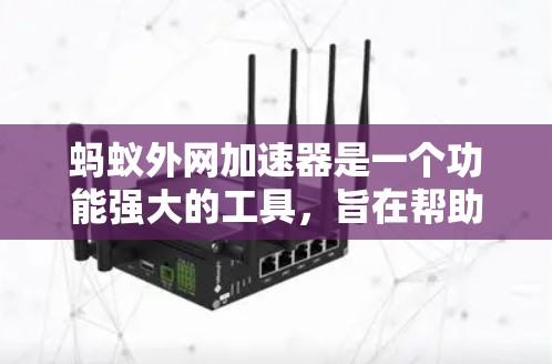 蚂蚁外网加速器是一个功能强大的工具，旨在帮助用户更快地连接到互联网。以下是对蚂蚁外网加速器的详细分析