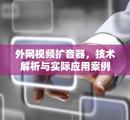 外网视频扩音器，技术解析与实际应用案例