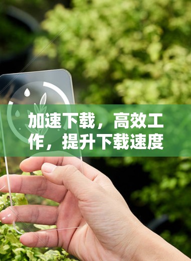 加速下载,高效工作,提升下载速度 加速下载,高效工作,提升下载速度