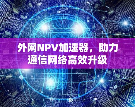 外网NPV加速器,助力通信网络高效升级 外网NPV加速器,助力通信网络高效升级