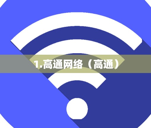 1.高通网络(高通) 1.高通网络(高通)