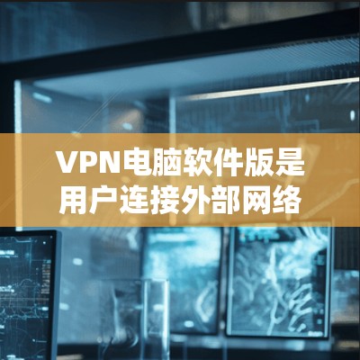 VPN电脑软件版是用户连接外部网络进行数据传输的工具,通常通过软件实现配置和管理。以下是软件版VPN电脑软件的详细分析 VPN电脑软件版是用户连接外部网络进行数据传输的工具,通常通过软件实现配置和管理。以下是软件版VPN电脑软件的详细分析