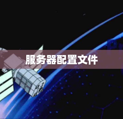 服务器配置文件