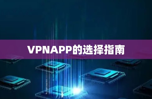 VPNAPP的选择指南 VPNAPP的选择指南