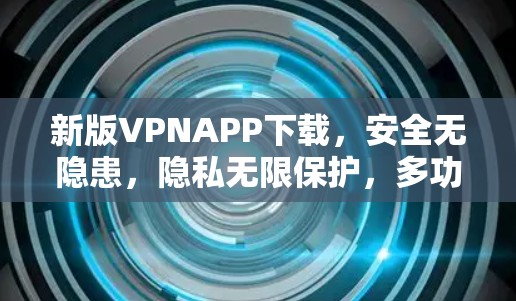 新版VPNAPP下载，安全无隐患，隐私无限保护，多功能工具，轻松满足需求！