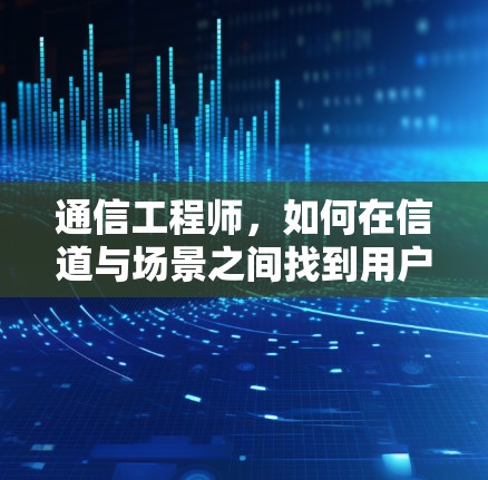 通信工程师，如何在信道与场景之间找到用户体验的解决方案