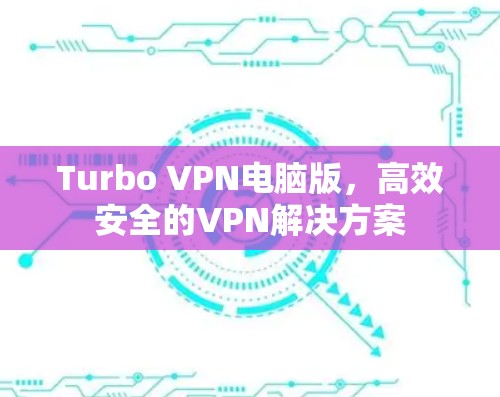 Turbo VPN电脑版，高效安全的VPN解决方案