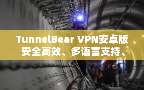 TunnelBear VPN安卓版 安全高效、多语言支持、便捷连接 TunnelBear VPN安卓版 安全高效、多语言支持、便捷连接
