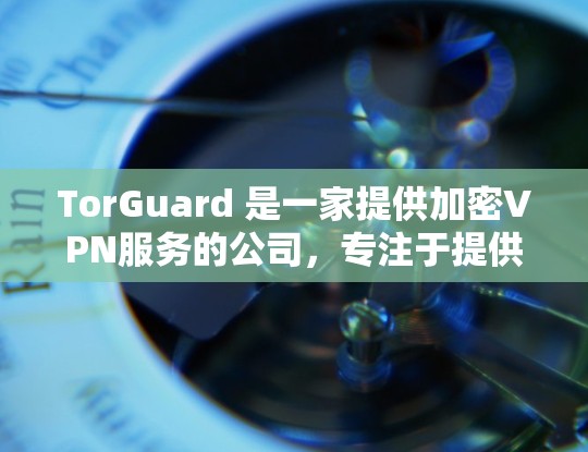 TorGuard 是一家提供加密VPN服务的公司,专注于提供稳定且可靠的网络连接体验。以下是关于 TorGuard 中国 VPN 线路稳定连接体验的一些关键点 TorGuard 是一家提供加密VPN服务的公司,专注于提供稳定且可靠的网络连接体验。以下是关于 TorGuard 中国 VPN 线路稳定连接体验的一些关键点