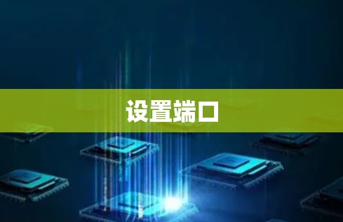 设置端口 设置端口