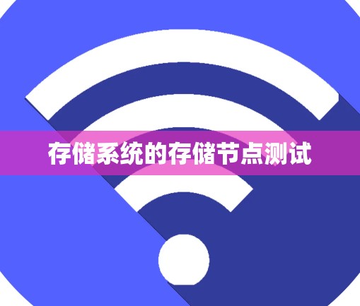 存储系统的存储节点测试 存储系统的存储节点测试