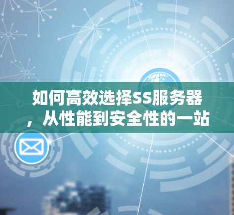 如何高效选择SS服务器，从性能到安全性的一站式解决方案