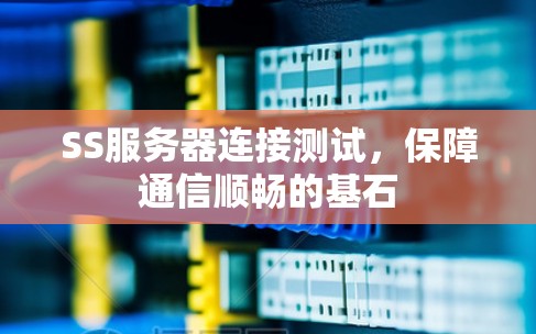 SS服务器连接测试,保障通信顺畅的基石 SS服务器连接测试,保障通信顺畅的基石