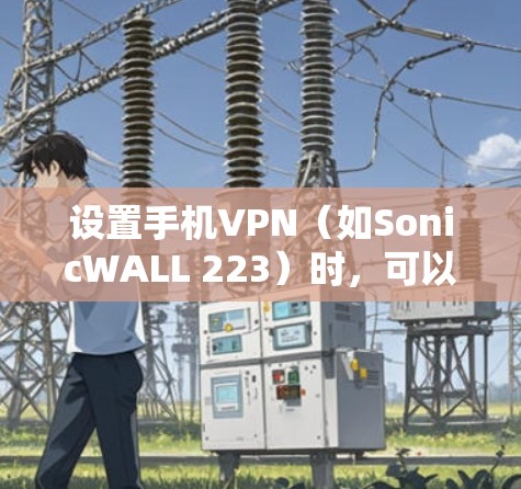设置手机VPN(如SonicWALL 223)时,可以按照以下步骤进行配置 设置手机VPN(如SonicWALL 223)时,可以按照以下步骤进行配置