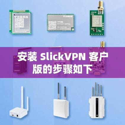 安装 SlickVPN 客户版的步骤如下 安装 SlickVPN 客户版的步骤如下