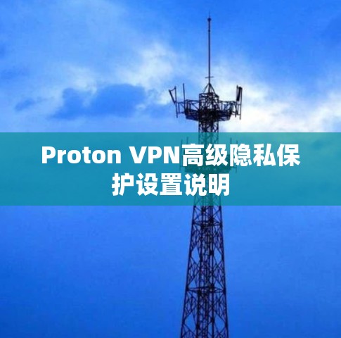 Proton VPN高级隐私保护设置说明