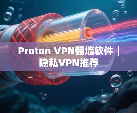 Proton VPN翻墙软件｜隐私VPN推荐
