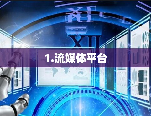1.流媒体平台 1.流媒体平台