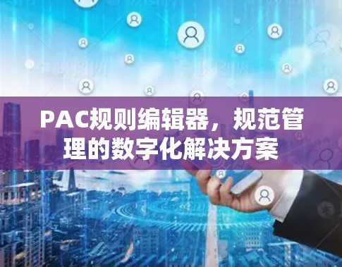 PAC规则编辑器,规范管理的数字化解决方案 PAC规则编辑器,规范管理的数字化解决方案
