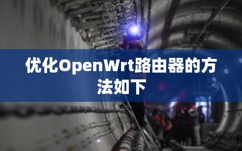 优化OpenWrt路由器的方法如下 优化OpenWrt路由器的方法如下