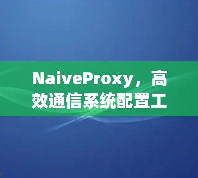 NaiveProxy，高效通信系统配置工具