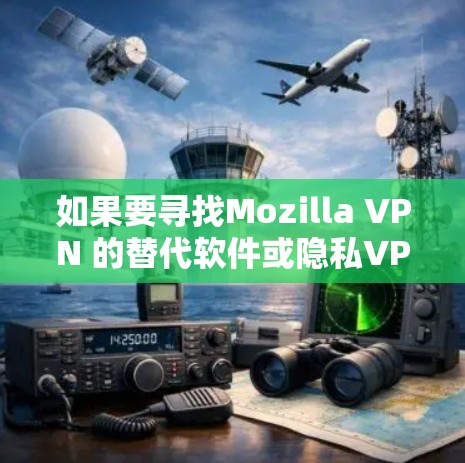 如果要寻找Mozilla VPN 的替代软件或隐私VPN推荐，以下是一些热门选择和推荐，帮助你更好地保护你的隐私和网络安全