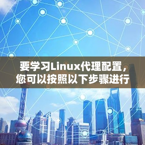 要学习Linux代理配置,您可以按照以下步骤进行 要学习Linux代理配置,您可以按照以下步骤进行