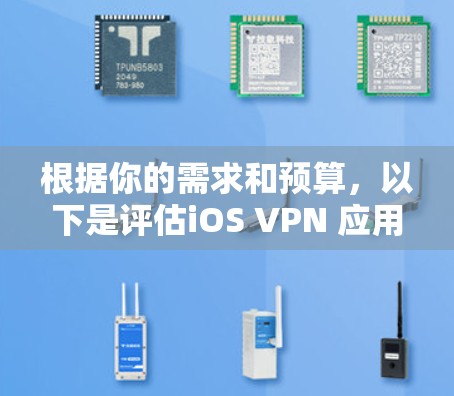 根据你的需求和预算,以下是评估iOS VPN 应用的综合考虑