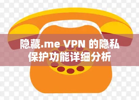 隐藏.me VPN 的隐私保护功能详细分析